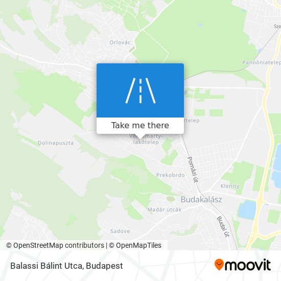 Balassi Bálint Utca map