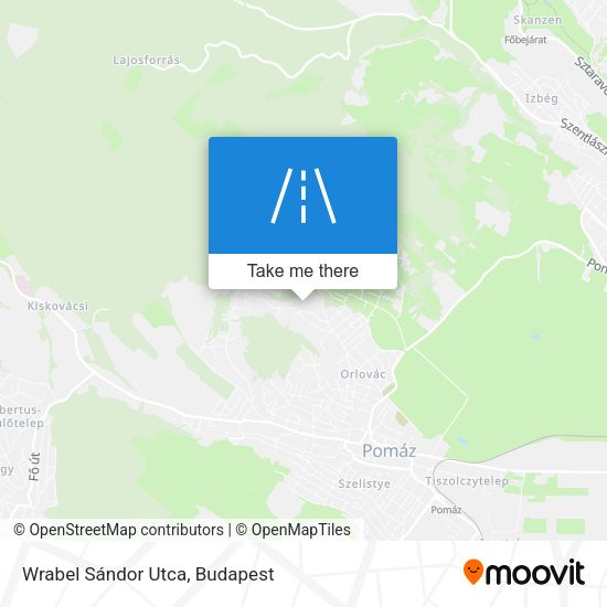 Wrabel Sándor Utca map