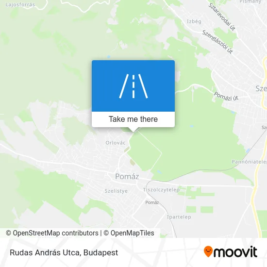 Rudas András Utca map