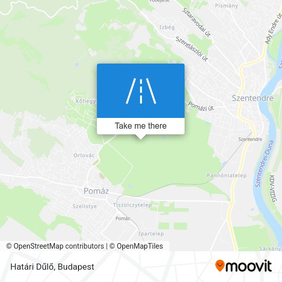 Határi Dűlő map