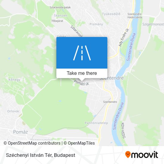 Széchenyi István Tér map
