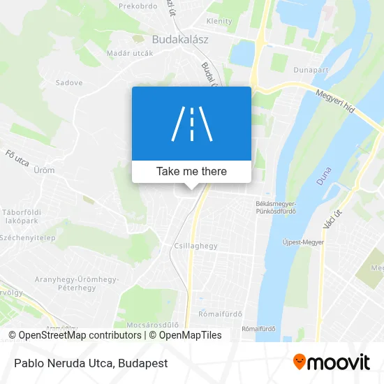 Pablo Neruda Utca map