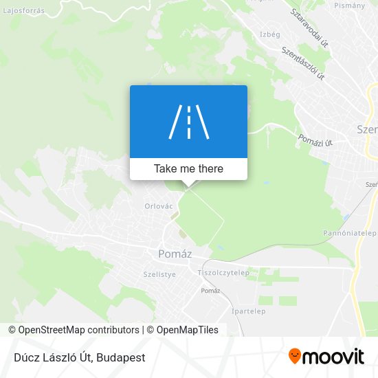 Dúcz László Út map