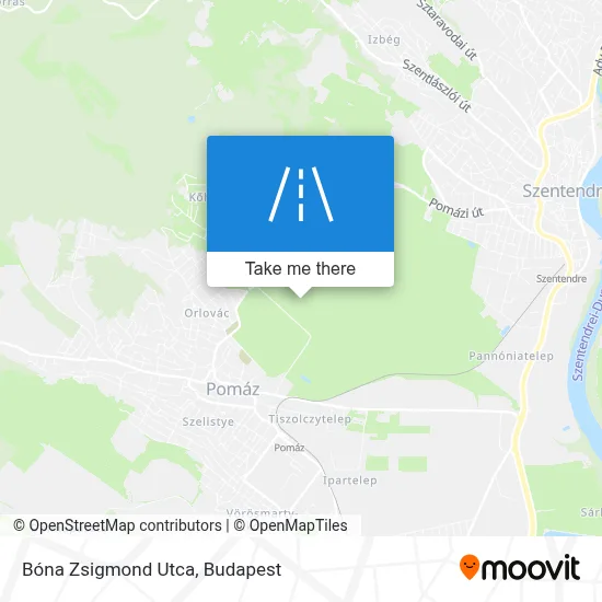 Bóna Zsigmond Utca map