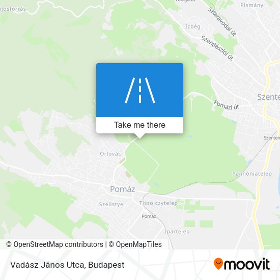 Vadász János Utca map