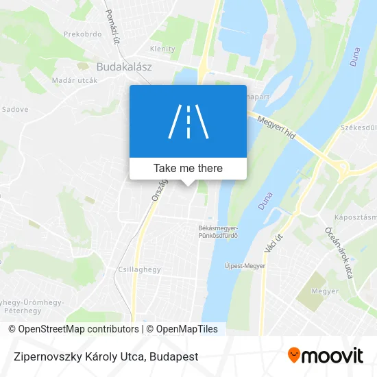 Zipernovszky Károly Utca map