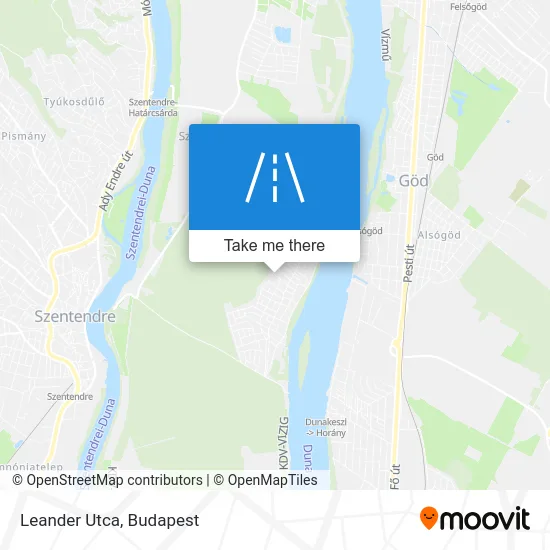Leander Utca map