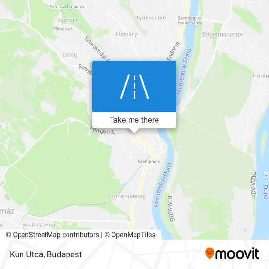Kun Utca map