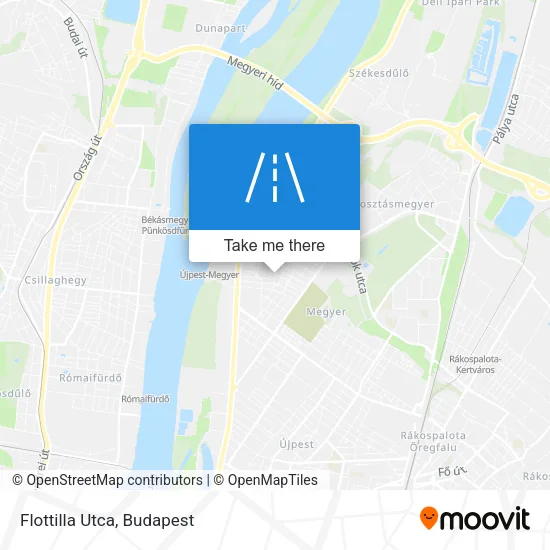 Flottilla Utca map