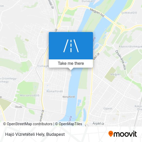 Hajó Vízretételi Hely map