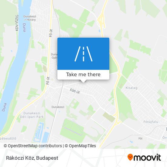 Rákóczi Köz map