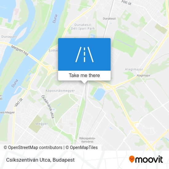 Csíkszentiván Utca map