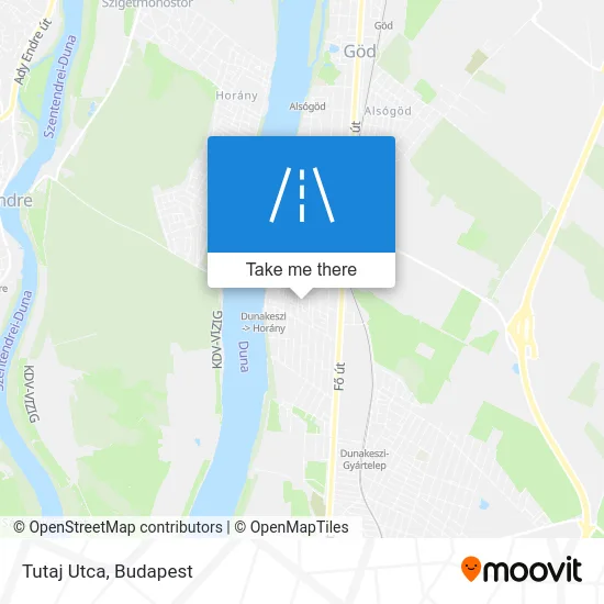 Tutaj Utca map