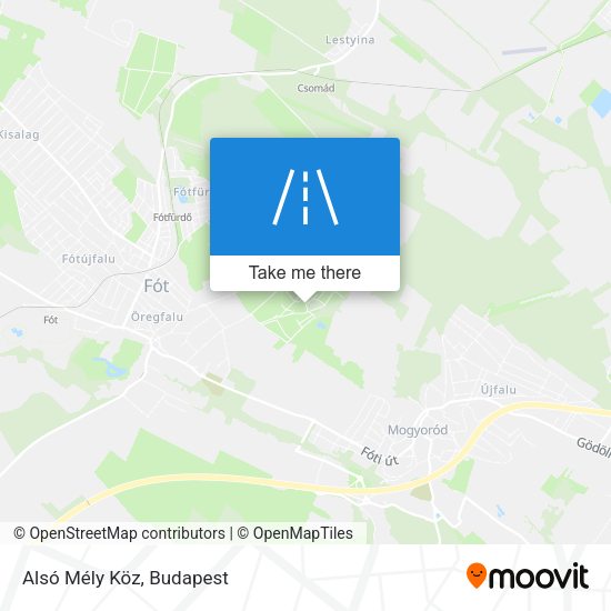 Alsó Mély Köz map