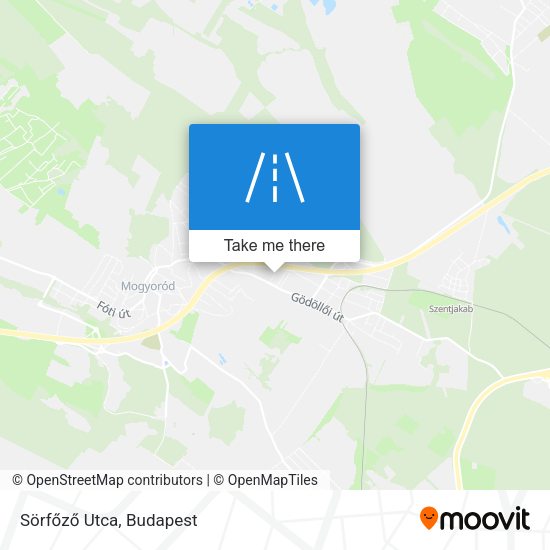 Sörfőző Utca map