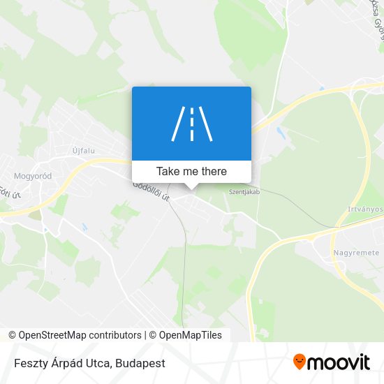 Feszty Árpád Utca map