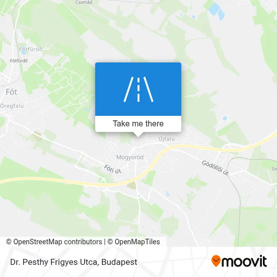 Dr. Pesthy Frigyes Utca map