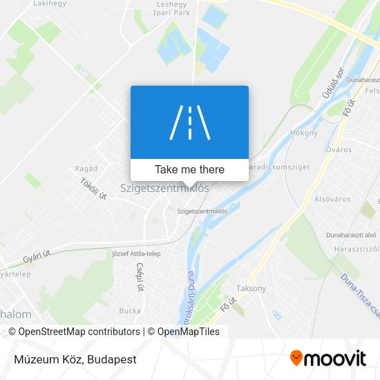 Múzeum Köz map