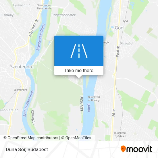 Duna Sor map