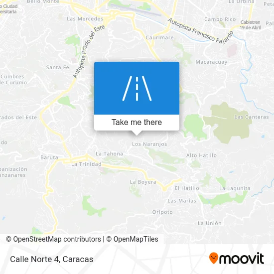 Calle Norte 4 map
