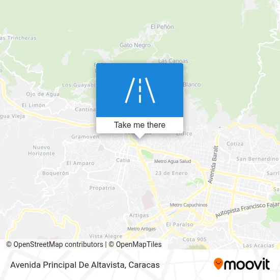 Avenida Principal De Altavista map