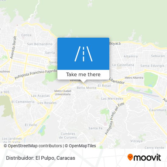 Distribuidor: El Pulpo map