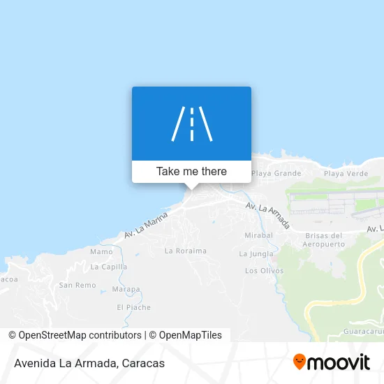 Mapa de Avenida La Armada