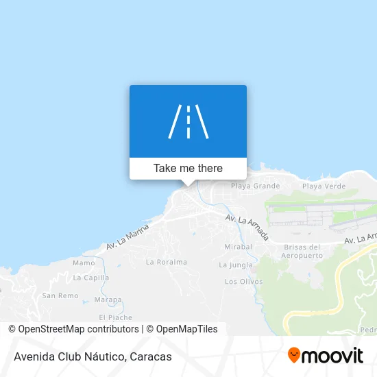 Avenida Club Náutico map
