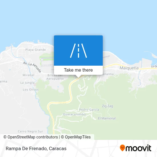 Rampa De Frenado map