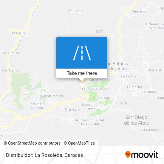 Mapa de Distribuidor: La Rosaleda