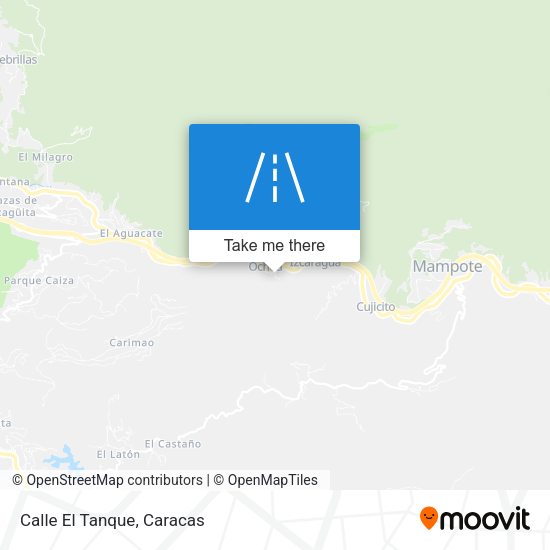 Mapa de Calle El Tanque