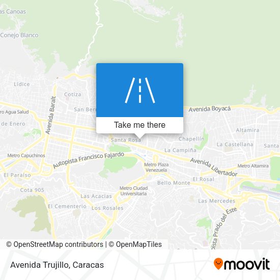 Mapa de Avenida Trujillo