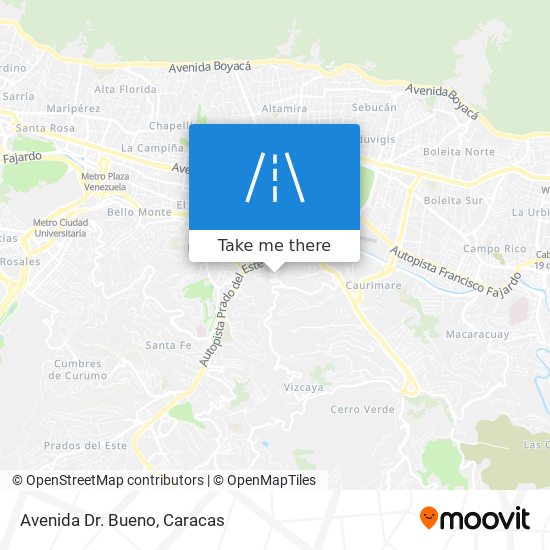 Avenida Dr. Bueno map