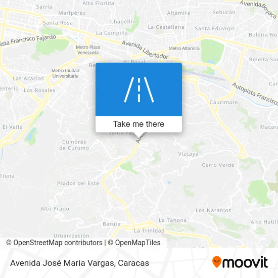 Avenida José María Vargas map