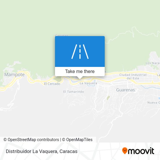 Distribuidor La Vaquera map