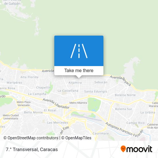 Mapa de 7.° Transversal