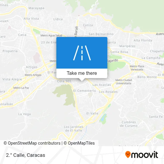 2.° Calle map