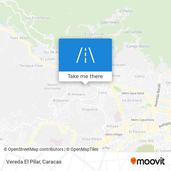 Vereda El Pilar map