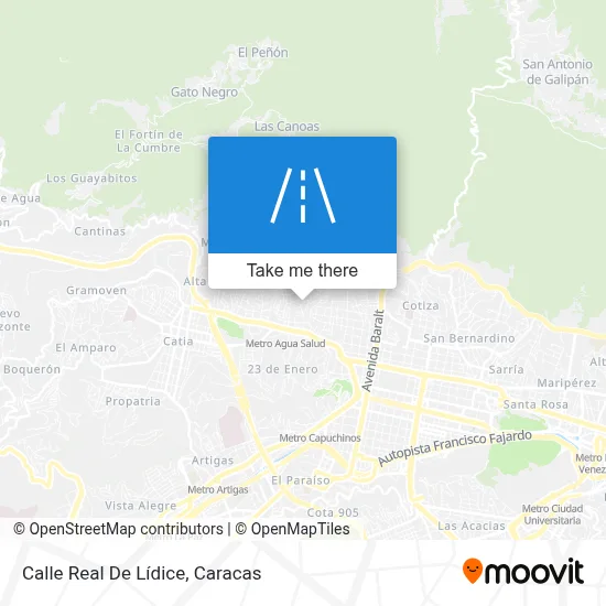 Calle Real De Lídice map