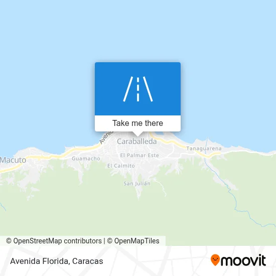 Avenida Florida map