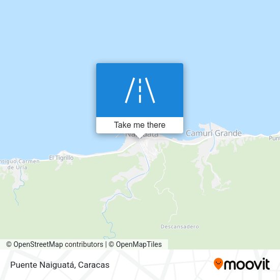 Mapa de Puente Naiguatá