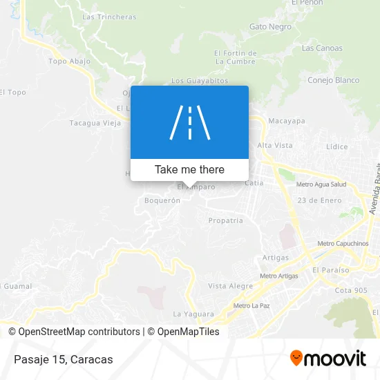 Mapa de Pasaje 15