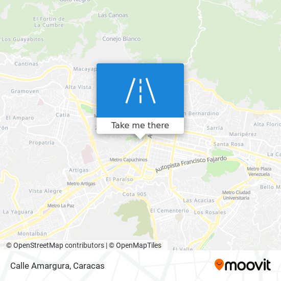 Calle Amargura map