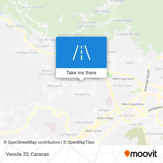 Vereda 32 map
