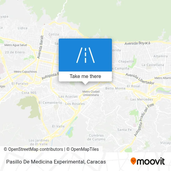 Pasillo De Medicina Experimental map