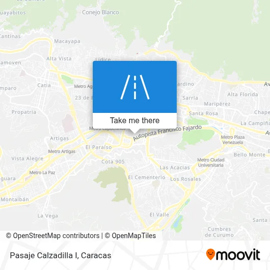 Pasaje Calzadilla I map