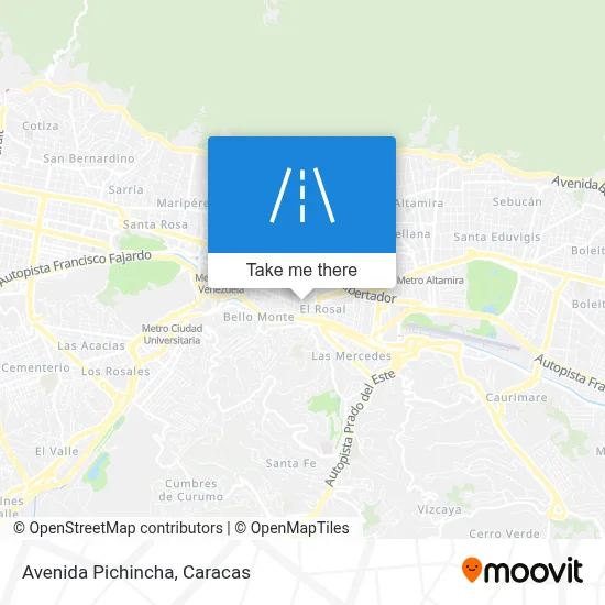 Avenida Pichincha map
