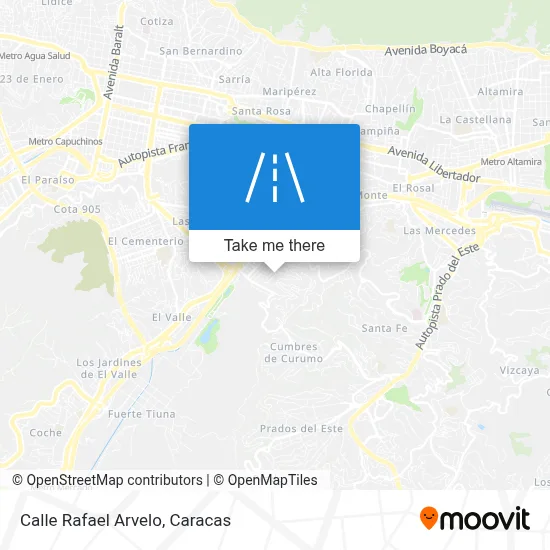 Calle Rafael Arvelo map