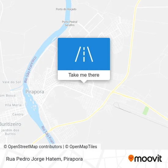 Rua Pedro Jorge Hatem map