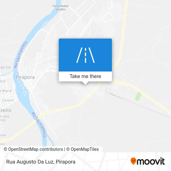 Rua Augusto Da Luz map